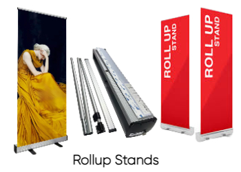rollup stands